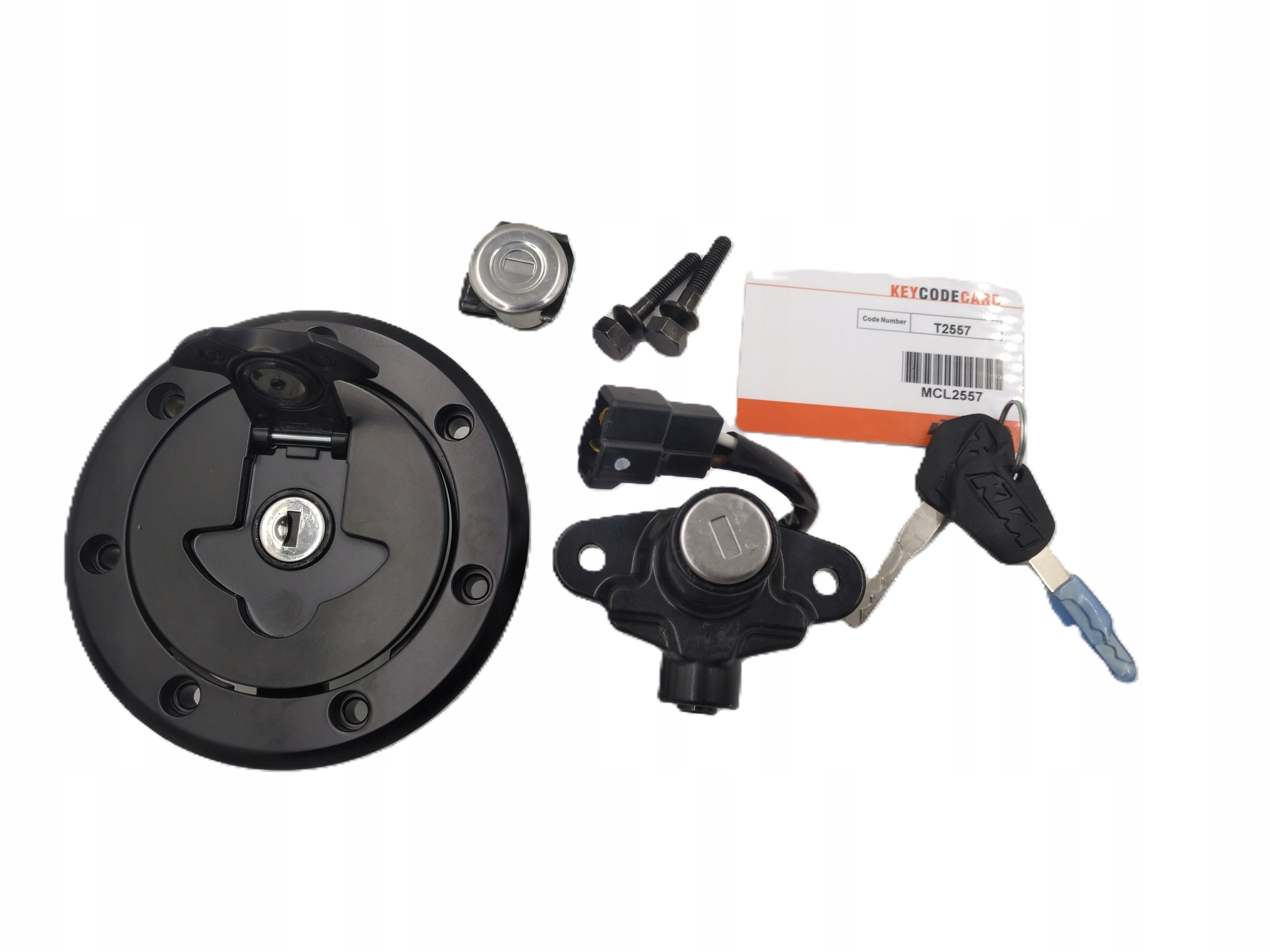 Ktm Duke 125 390 17-23r spínač zapaľovania kľúčik palivová nádrž zámok sada zámkov org