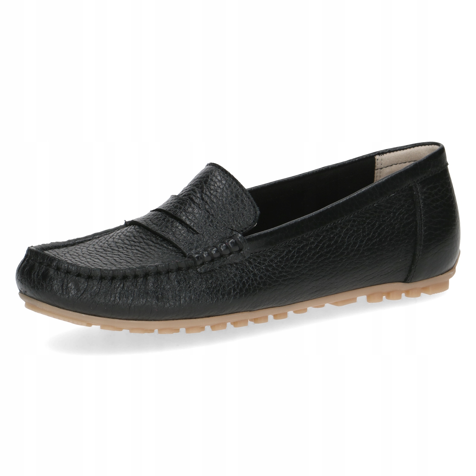 Černé mokasíny Bonita z jelení kůže [24652-44-003] vel.38 Komfort a styl