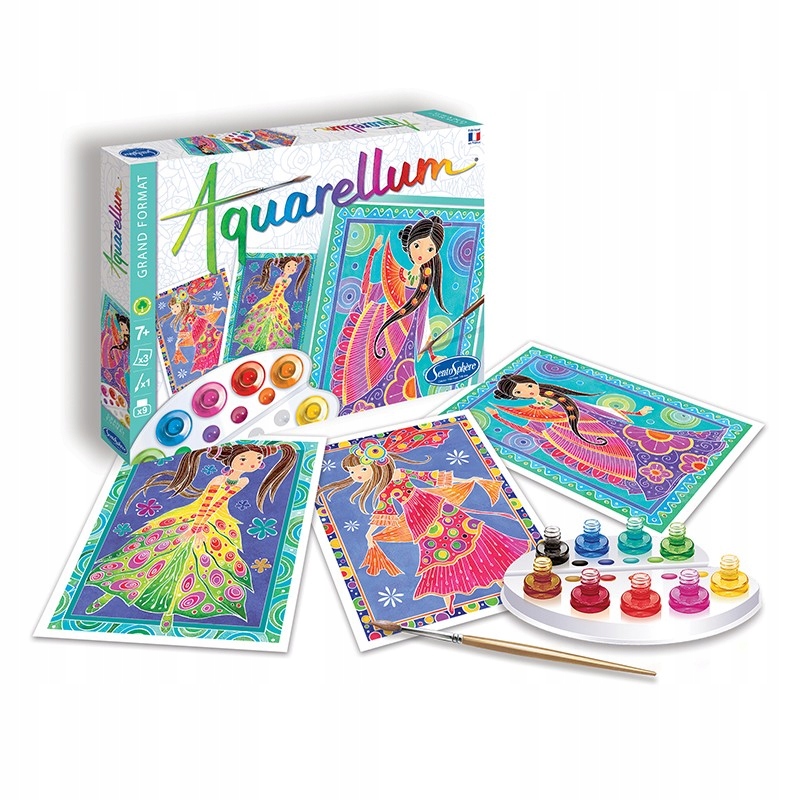 

Zestaw do malowania Aquarellum SentoSphere Girls