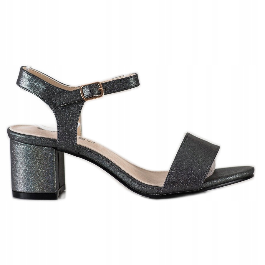 

Srebrny Skóra ekologiczna Buty Goodin r.39