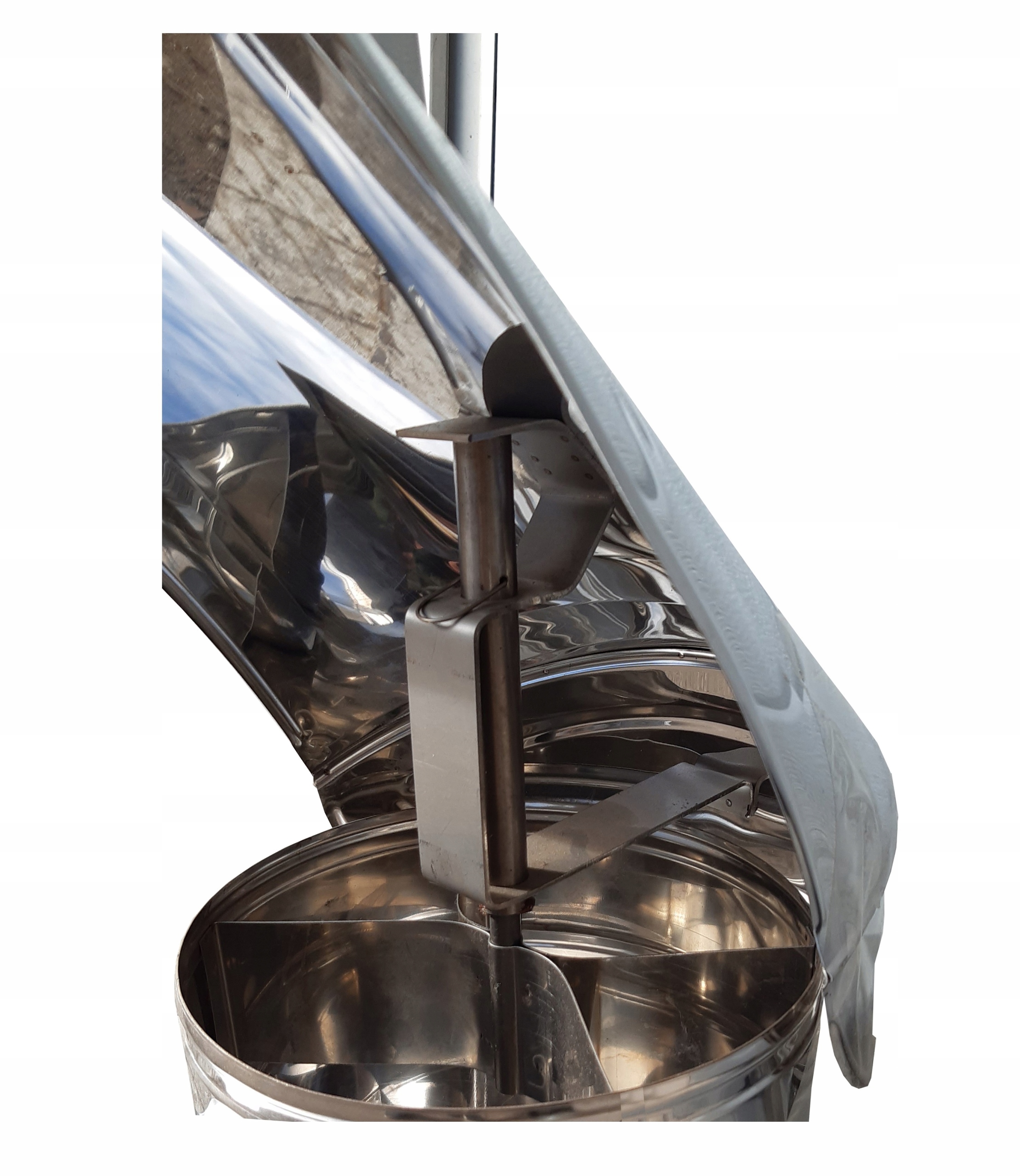 NASADA KOMINOWA STRAŻAK Z KOGUTEM FI 200 NA KOMIN Marka Andrex