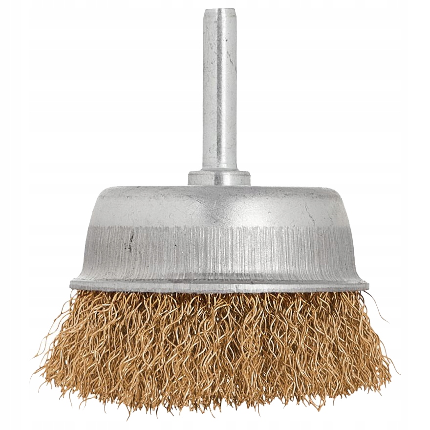 SZCZOTKA DRUCIANA CZOŁOWA MOSIĘŻNA 60mm Z TRZPIENIEM MOSIĄDZ MOSIĄDZOWANA Kod producenta G00619-1