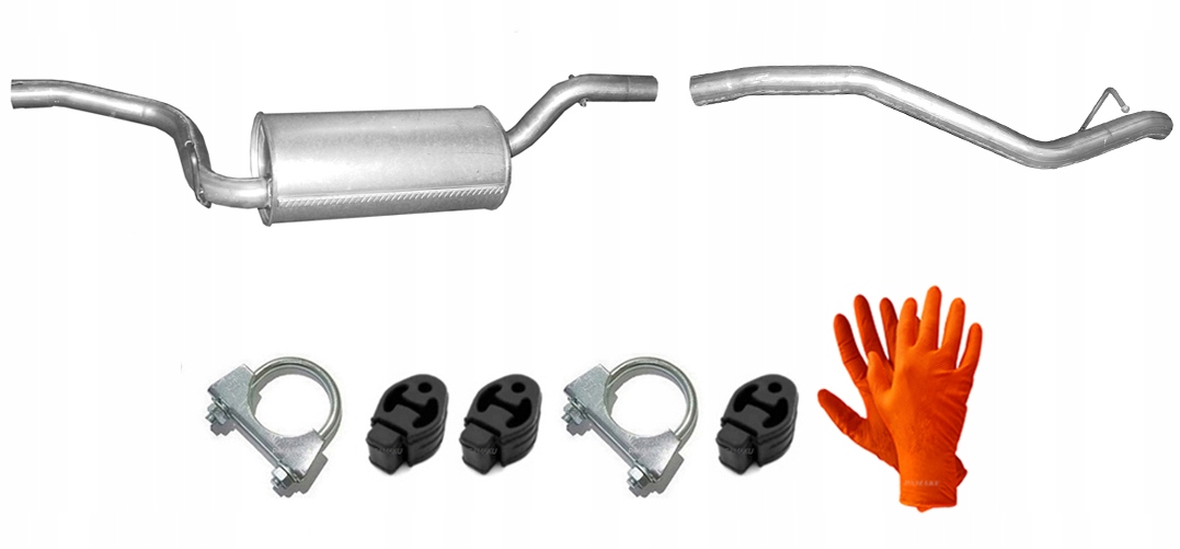 FORD FOCUS MK2 1.6 1.8 2.0 KOMBI TŁUMIK + RURA