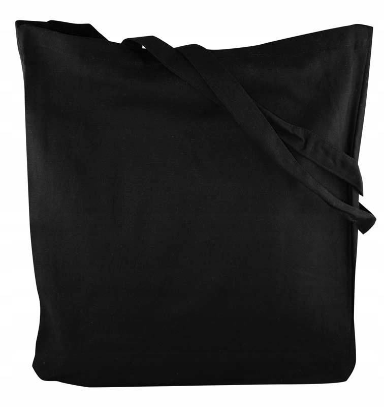 

Torba Bawełniana czarna 38x8x8x42 cm 145g dł Eko