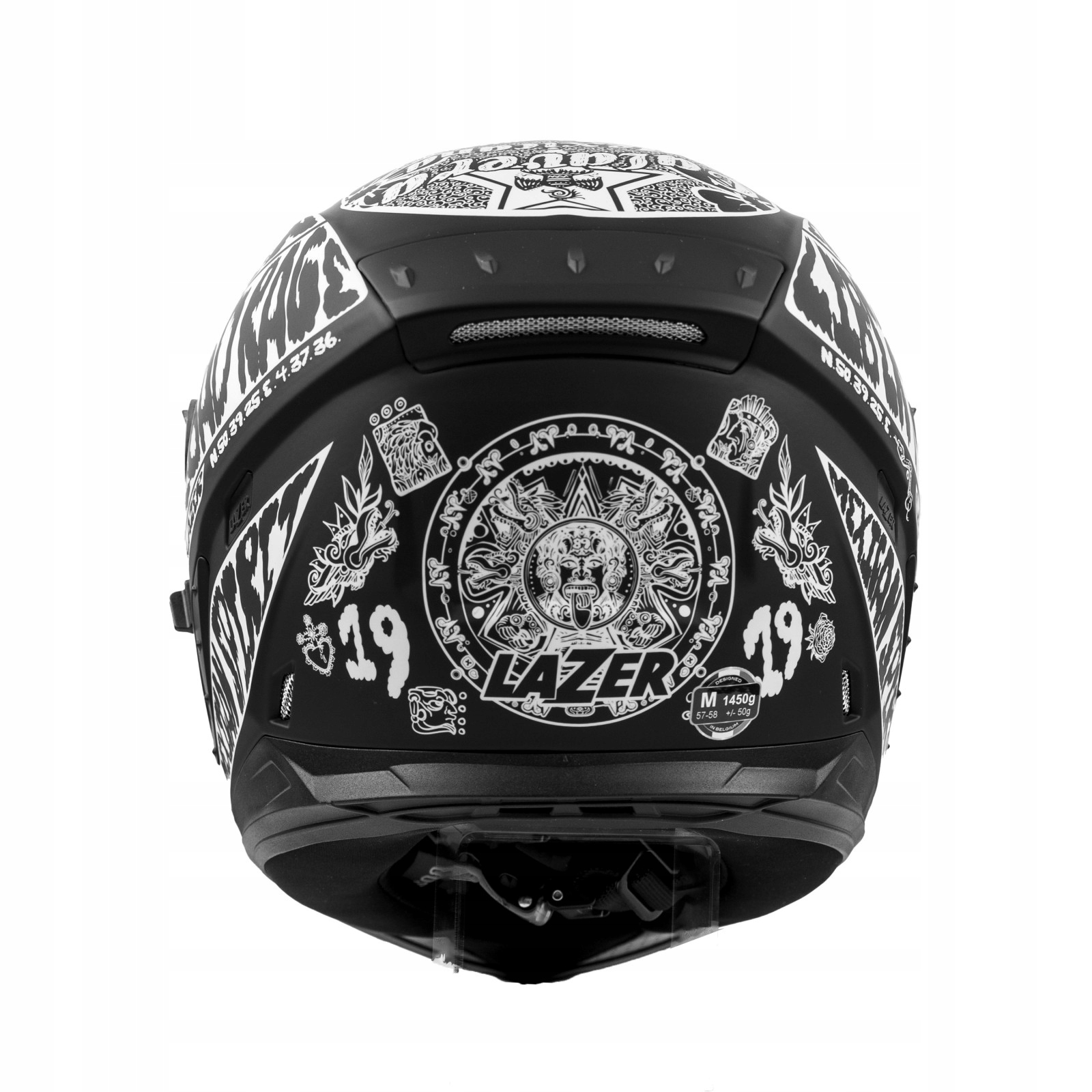 Kask motocyklowy Lazer Rafale Evo Mexicana Fluo Numer katalogowy producenta RAFALE.EVO.MEXIC.FLUO M