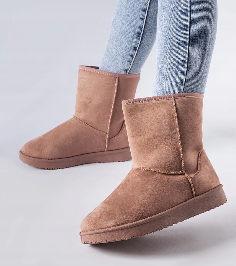 Różowe ocieplane klasyczne śniegowce 26876 rozmiar 40 Płeć kobieta