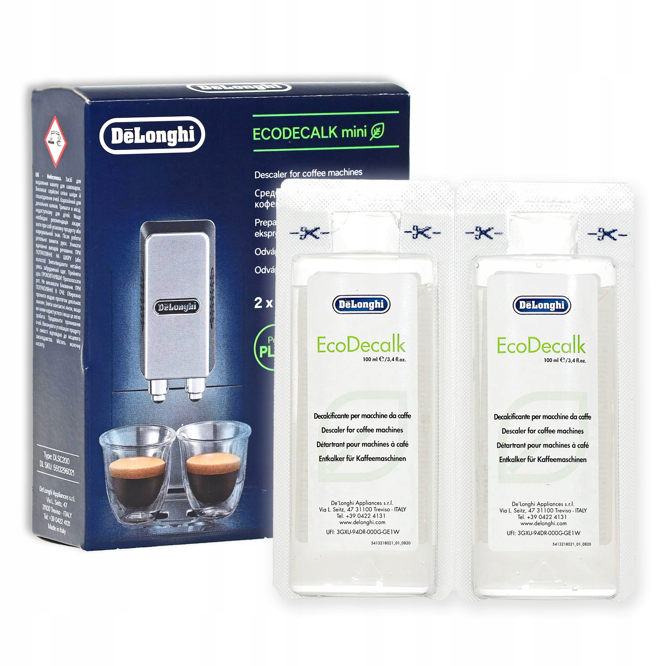 

Odkamieniacz Do Ekspresów DeLonghi EcoDecalk 200ml