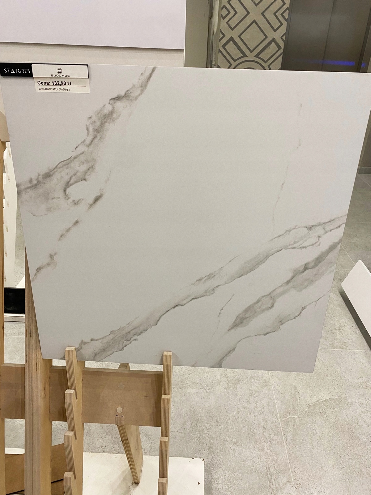 Płytka 60x60 Calacatta Marmur statuario stargres Kod producenta marble