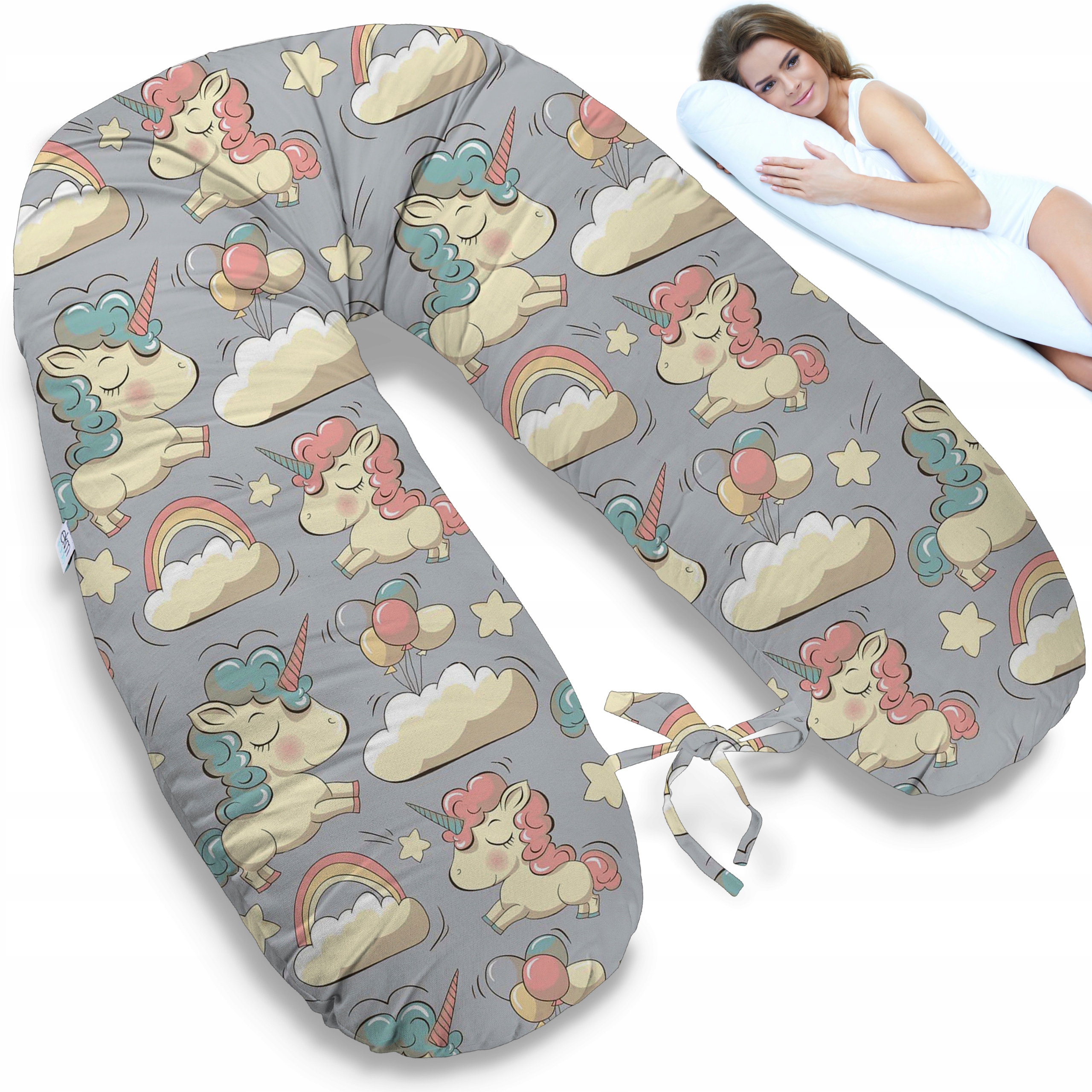 

170 cm Poduszka Typ I Rogal Ciążowy Do Spania W37