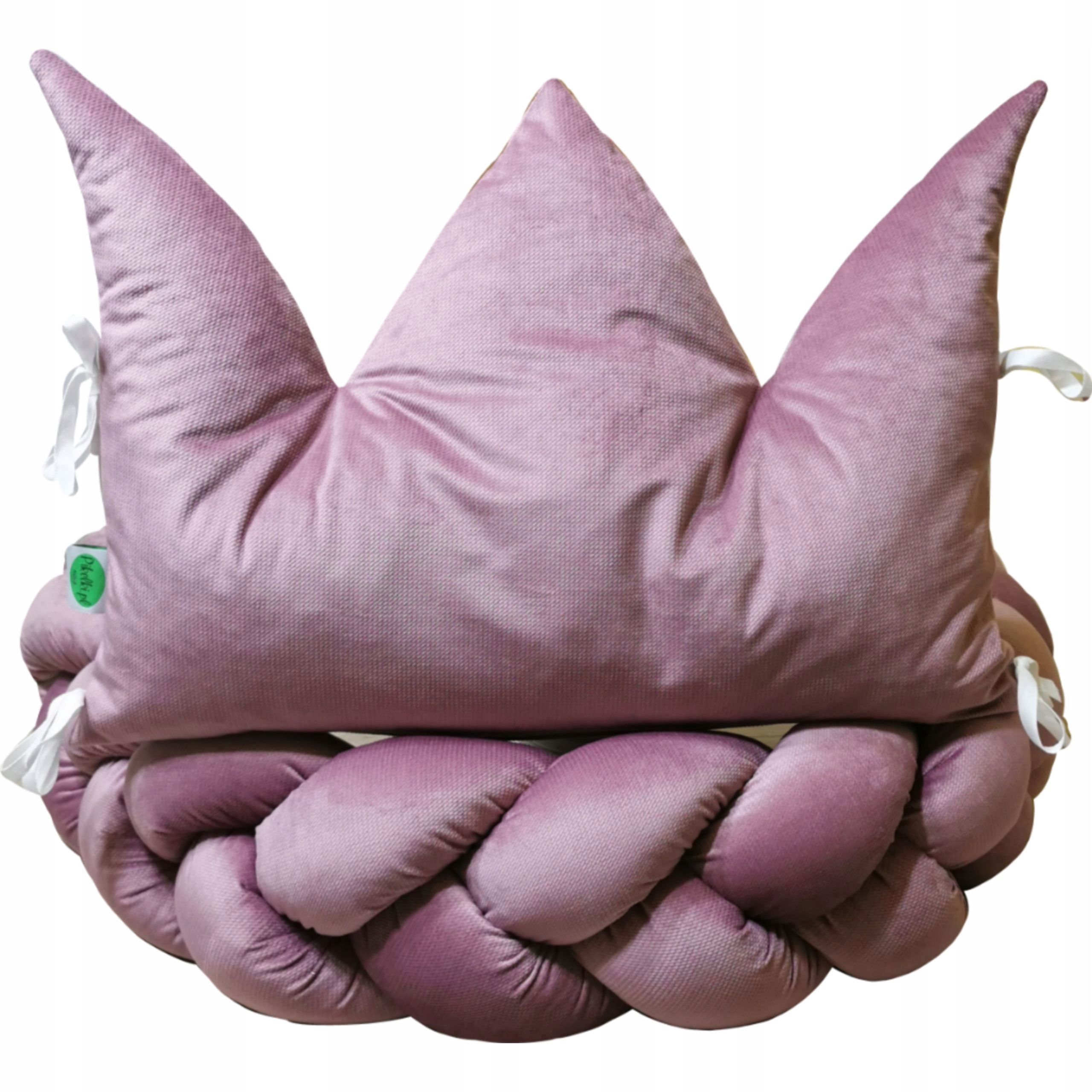 

Ochraniacz warkocz 180cm poduszka korona 60 velvet