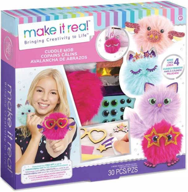 

Make it Real Tworzenie Puszystych Breloczków Zesta