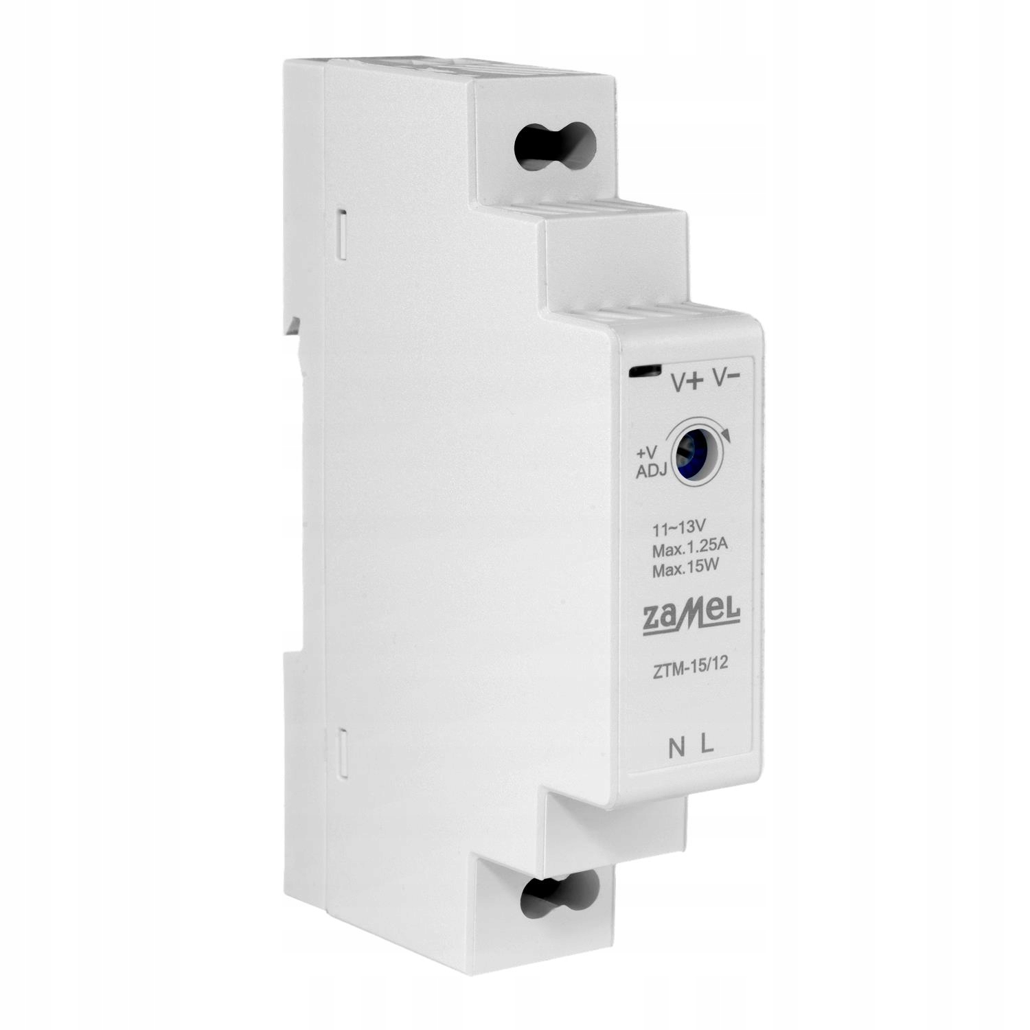 Zasilacz impuls na szynę DIN ZTM-15/12 Exta Zamel Marka Inna