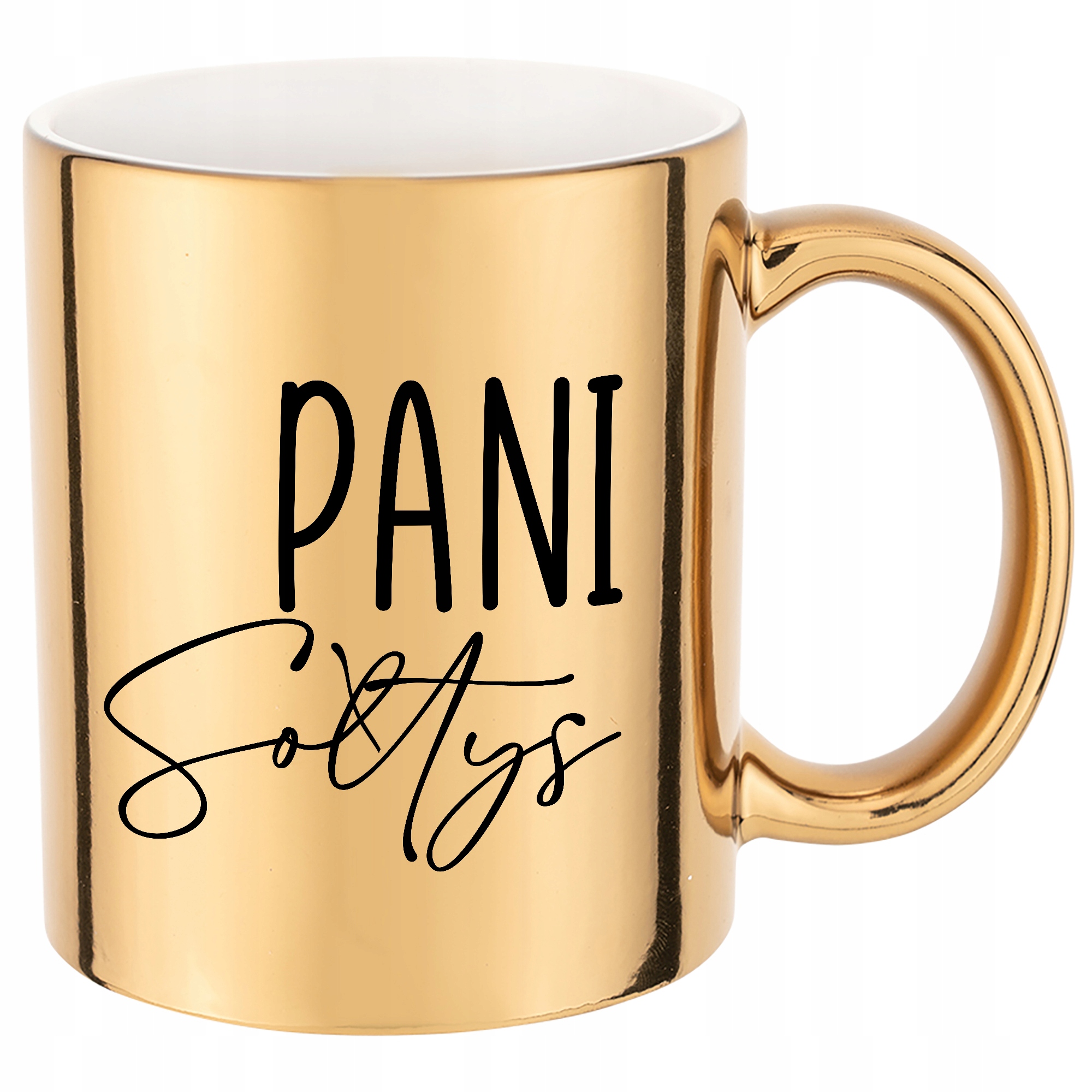 

Kubek Złoty dla Pani Sołtys Dużo Wzorów