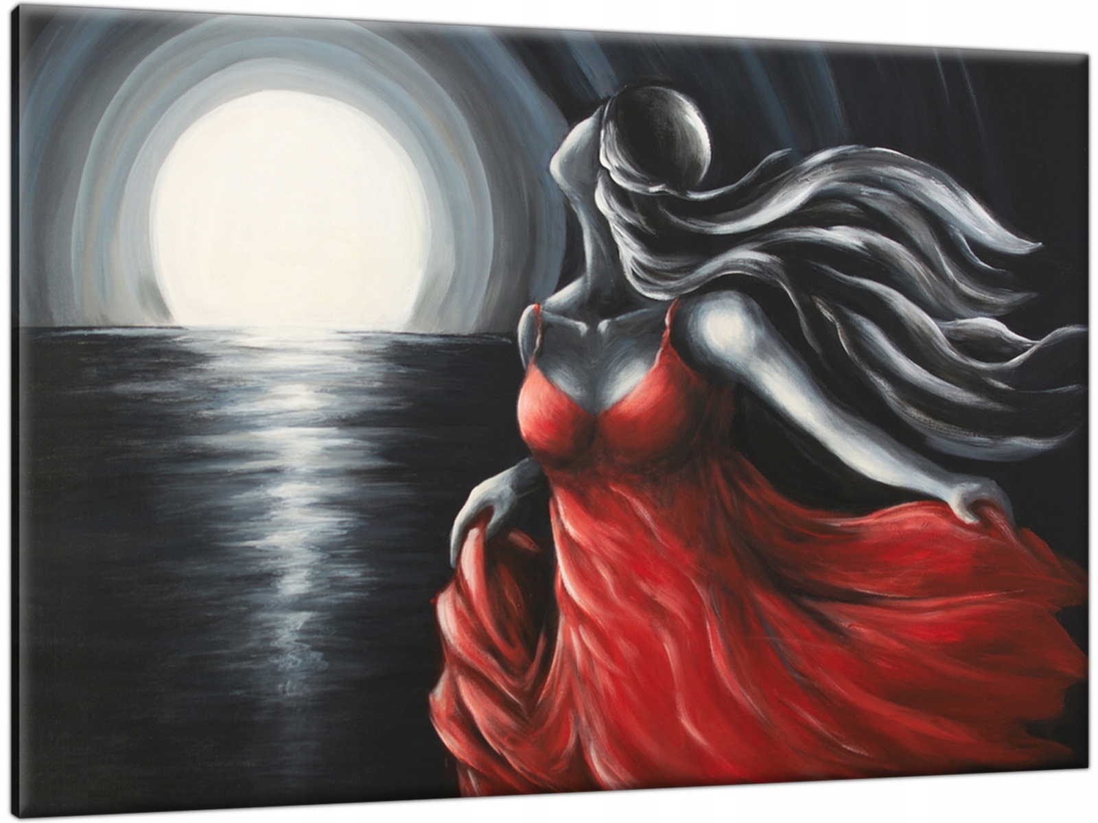 

Tryptyk Dziewczyna Abstrakcja 120x80 Obraz