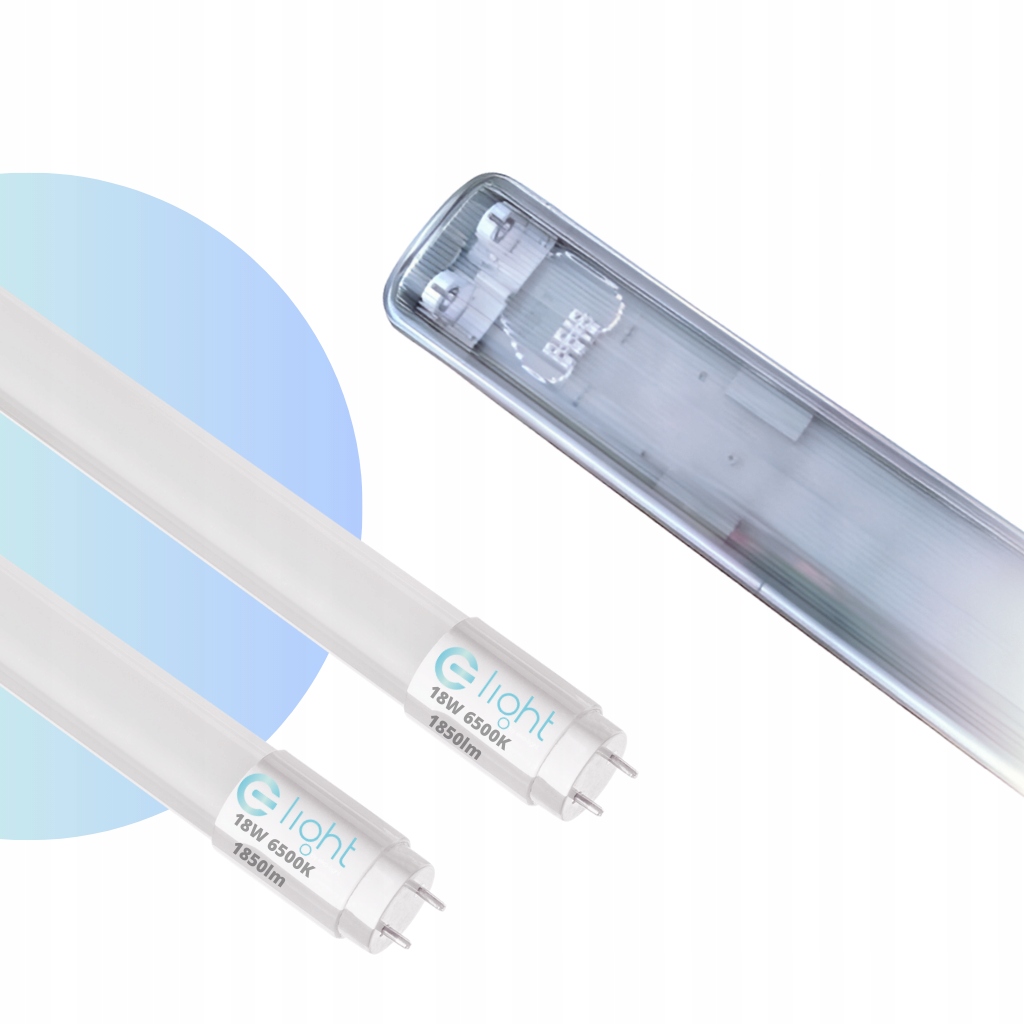 

Oprawa Hermetyczna 120cm lampa 2x świetlówki Led