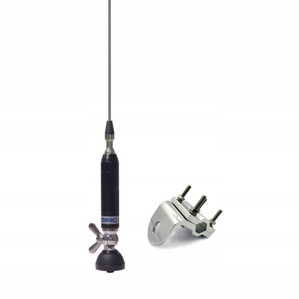 Antena Cb montażowa Sirio Titanium 1000 98cm kabel 4m Uchwyt Relingowy BRV3