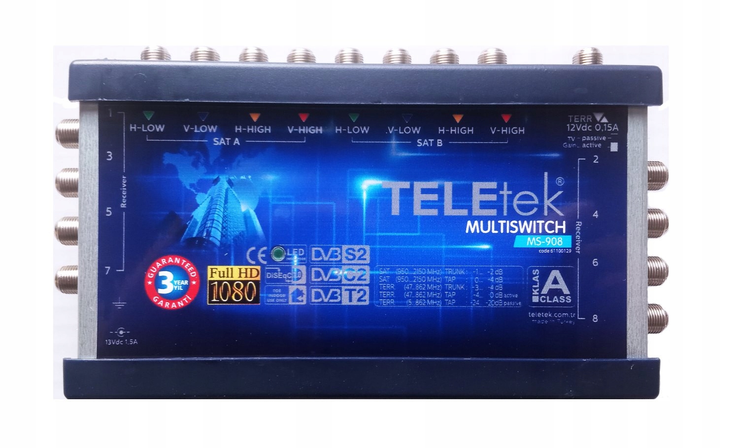 Multiswitch Teletek MS-908