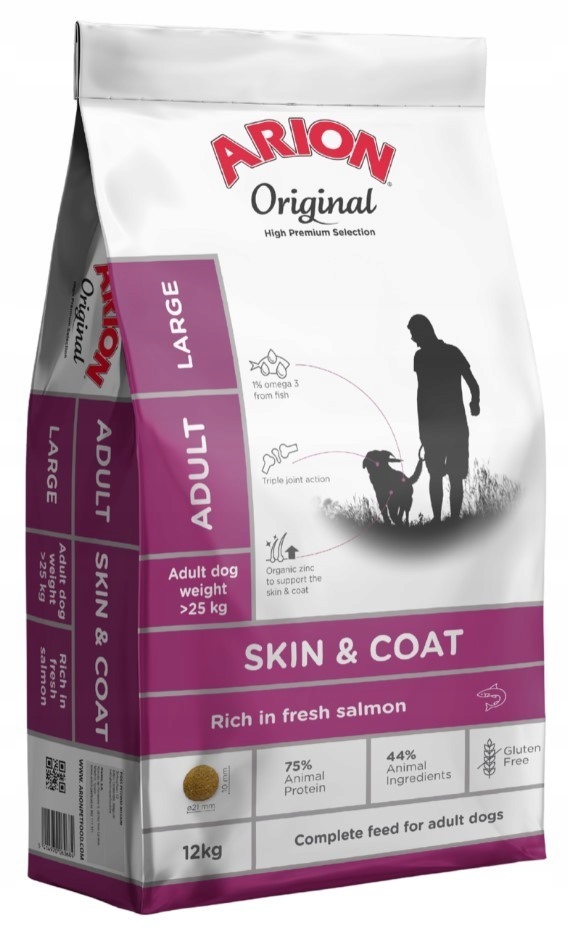Arion Original Skin and Coat Large Breeds 12kg