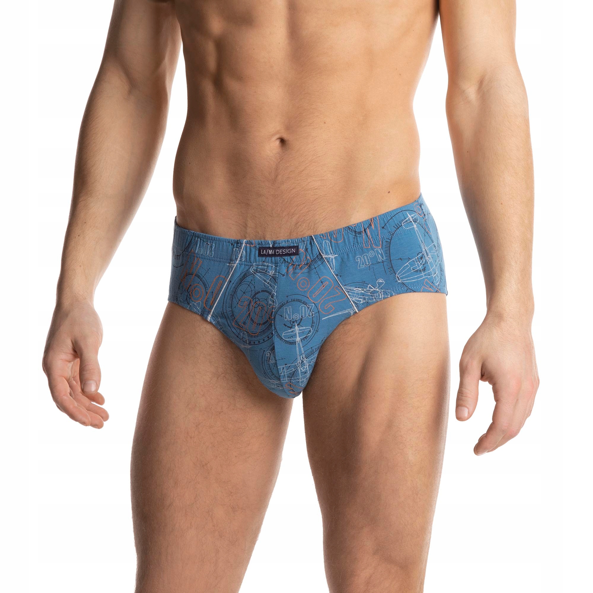 

Bawełniane Slipy Męskie Classic Lama 2SZT R. 4XL