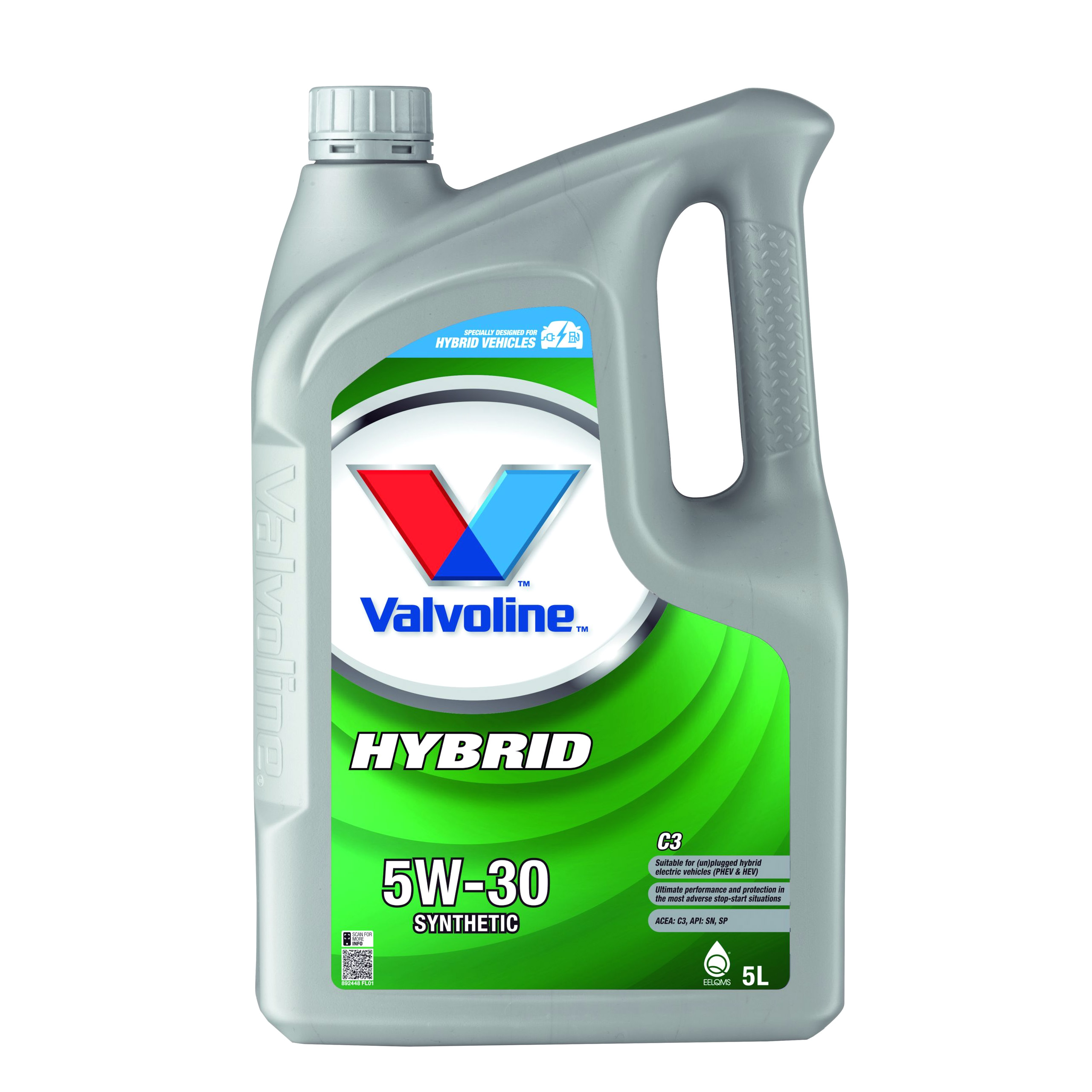 Motorový olej Valvoline Hybrid 5 l 5W-30