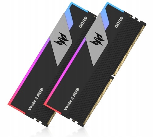 【ジャンク】Predator Vesta II DDR5 RGB 32GB Pamięć PREDATOR VESTA II DDR5 RGB 32GB 6000MHz CL30 BL.9BWWR