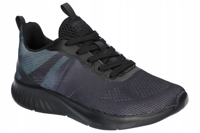 American Club HA71 Adidasy, Buty Sportowe Damskie, Fitness Bk/nv 37