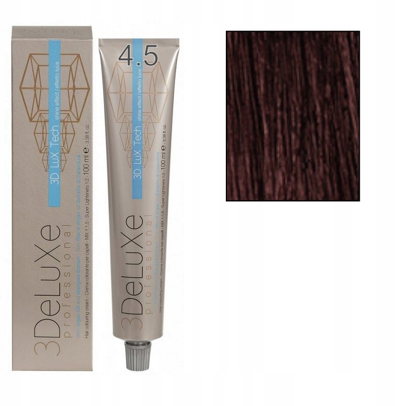 

3DELUXE Farba Do Włosów 100ML 4.5