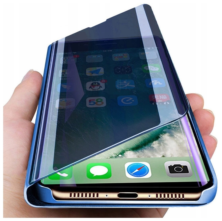 

Etui Clear View Do Xiaomi Redmi 9A Szkło 9H