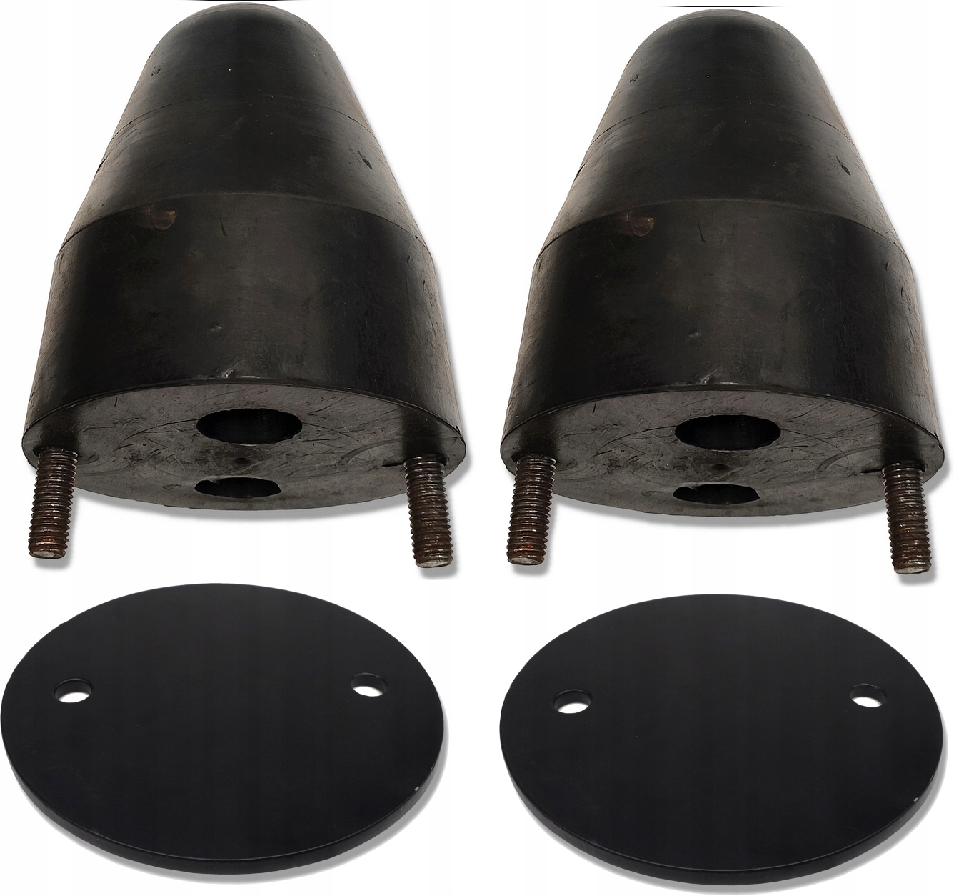 2x Odraz Pružiny 130x160 Přívěsy Ifa Hl/hw 8011 6011 2x Pružná Deska