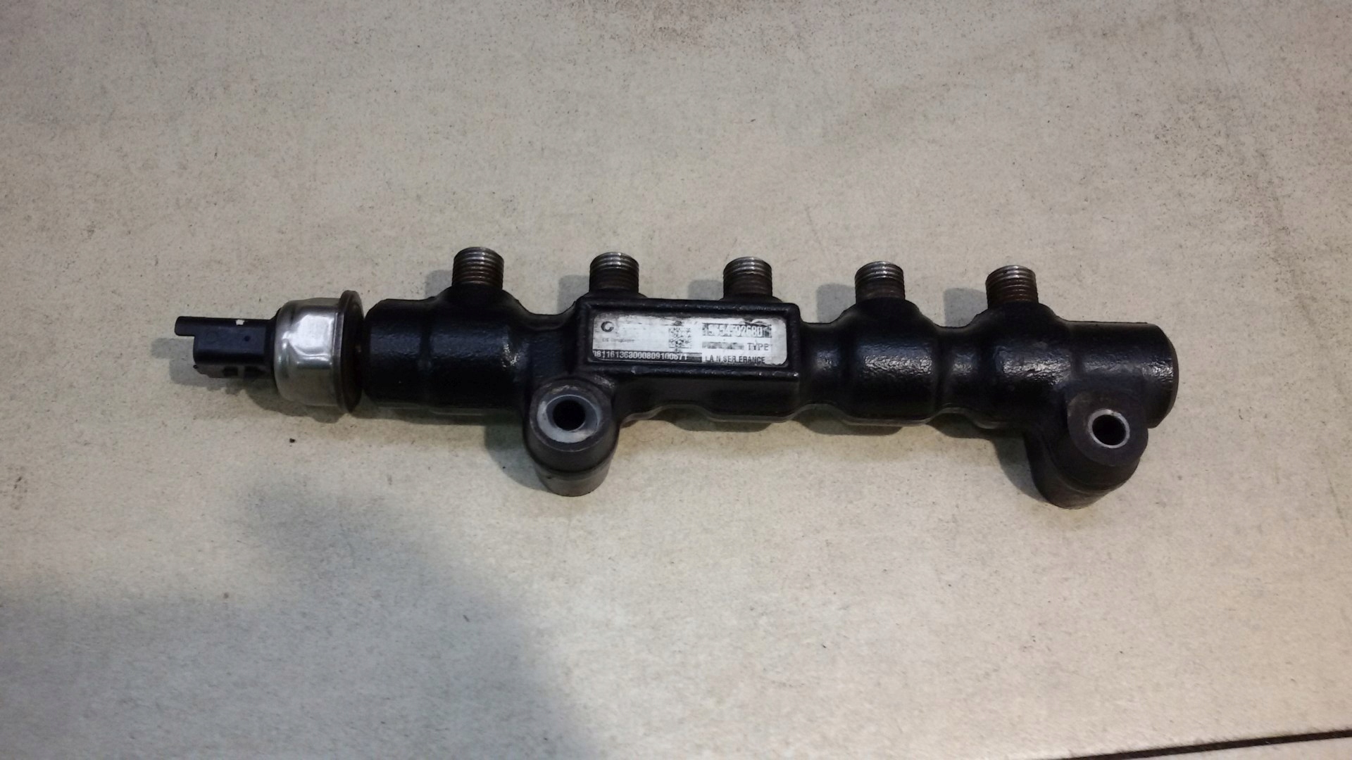 injection ramp FOCUS II 1.6 TDCI 9654592680