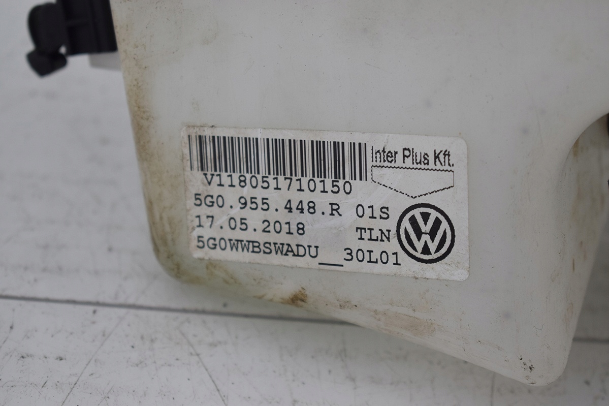 washer fluid tank VW GOLF VII 5G0955448R