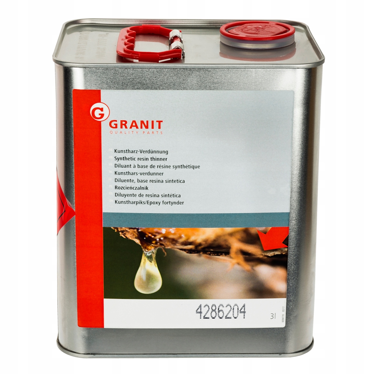 Rozcieńczalnik 3l NOPOLUX do lakierów i farb Wilck Producent Granit