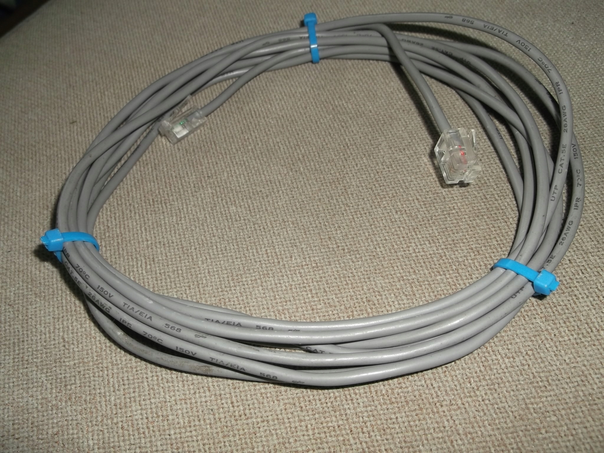 KABEL TELEFONICZNY RJ 11 - 3 m Kod producenta 41119