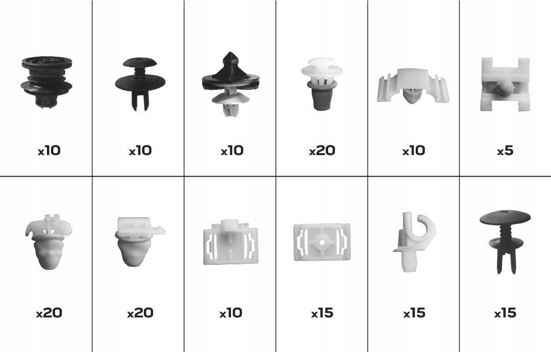 KOMPLET SPINEK SAMOCHODOWYCH AUDI SPINKI 160sz NEO Marka Neo Tools