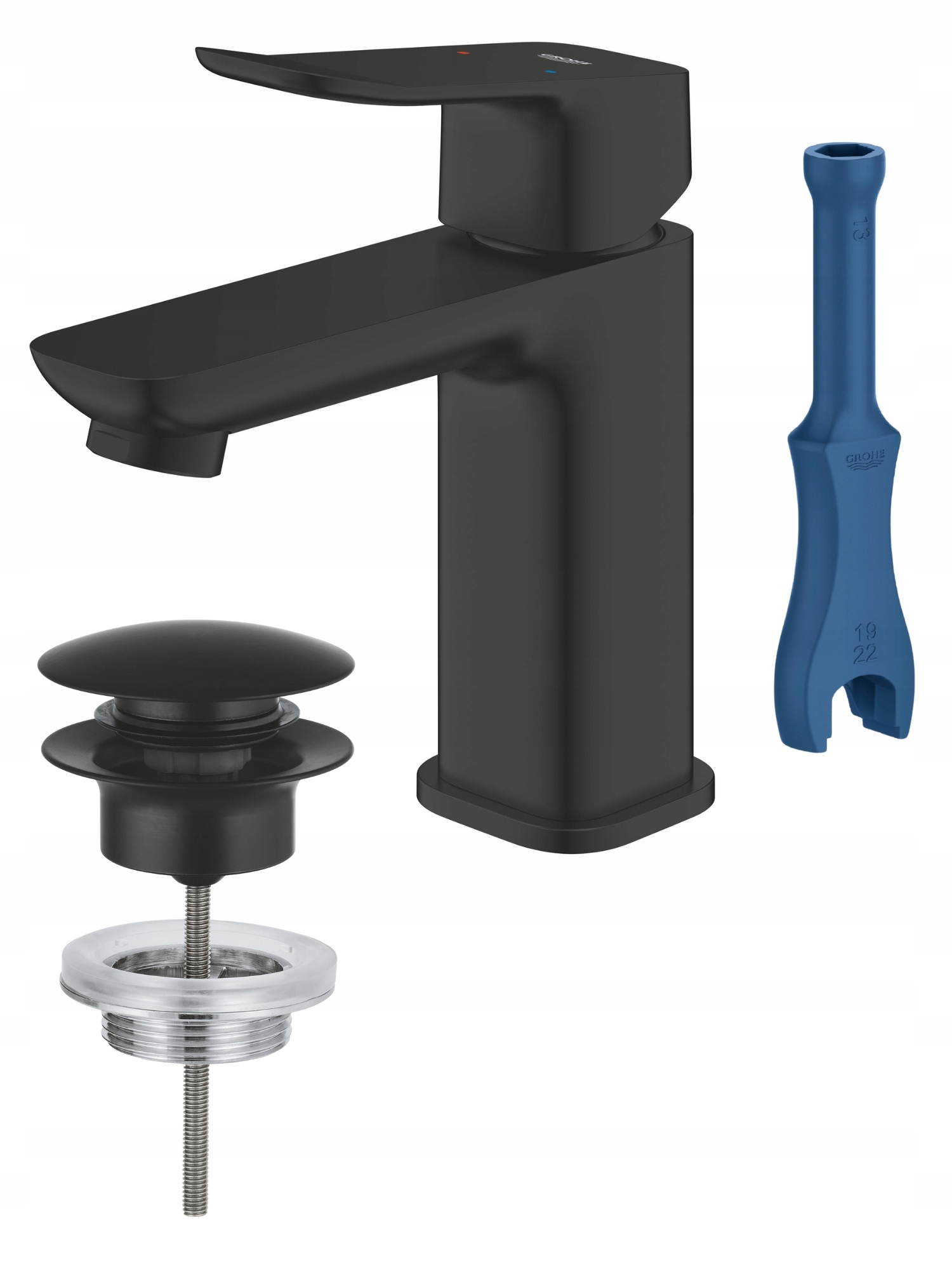 Grohe Dice Stojánková umyvadlová baterie černá, velikost S 1018572430
