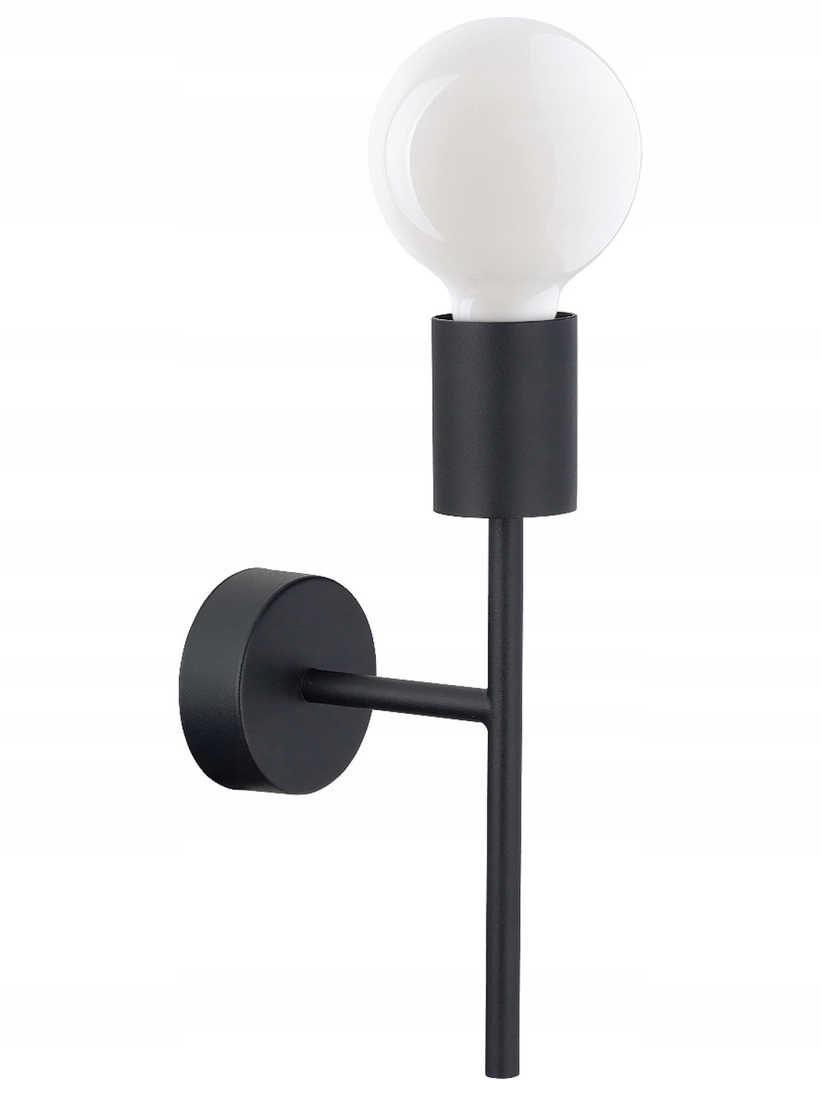 Nástenné Svietidlo Radius čierne 1xE27 27 cm moderná fasádna nástenná lampa 25 W