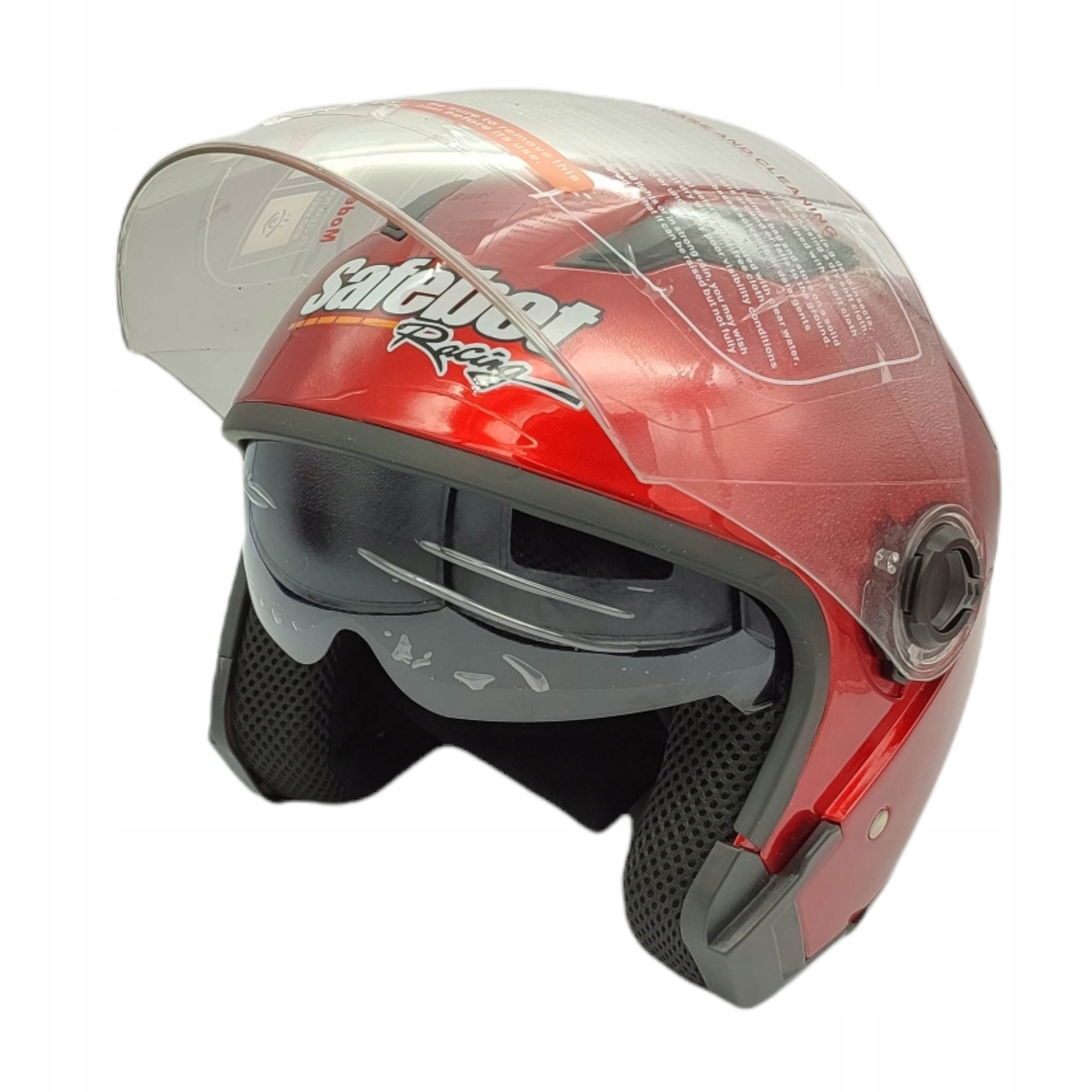 KASK MOTOCYKLOWY NA SKUTER OTWARTY BLENDA OKAZJA