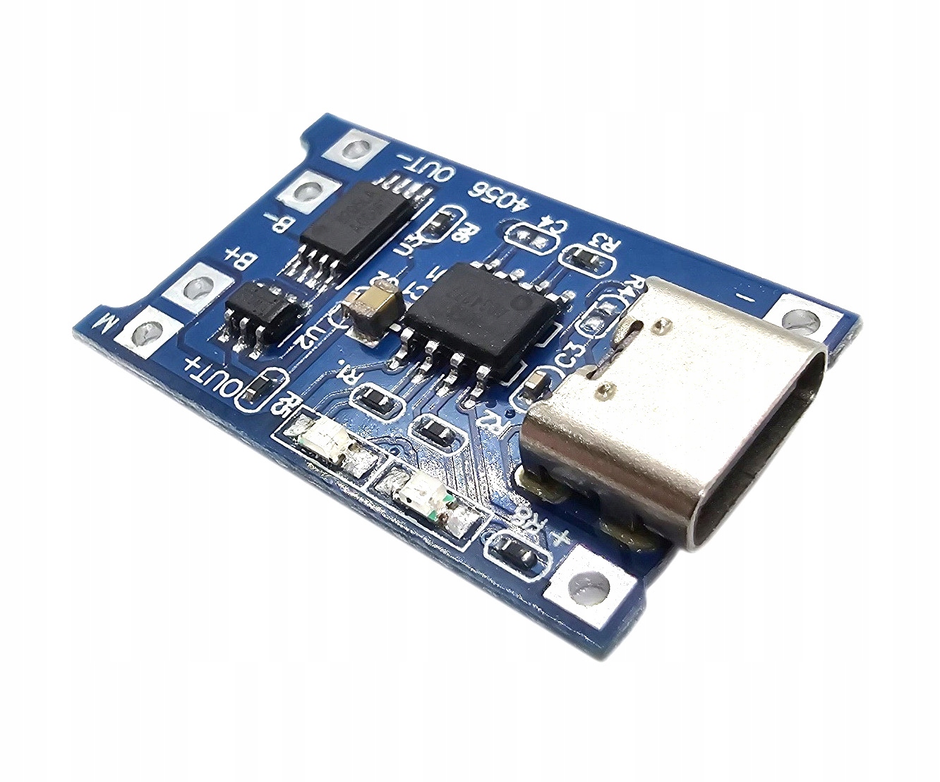 [STcs] Ładowarka do Li-Ion 18650 na TP4056, Usb-c