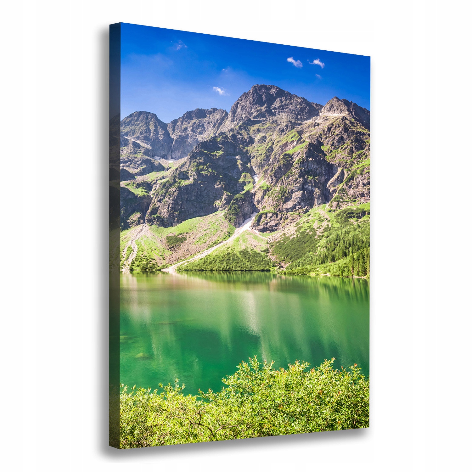 

Foto obraz na płótnie Morskie oko Tatry 70x100 cm