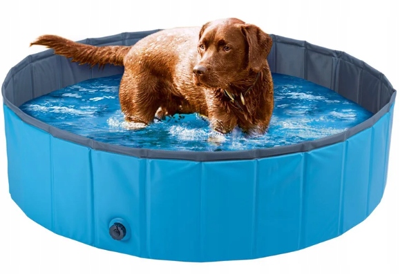 Levně Bazén pro psa, 120 x 30 cm, modrý Zoofari