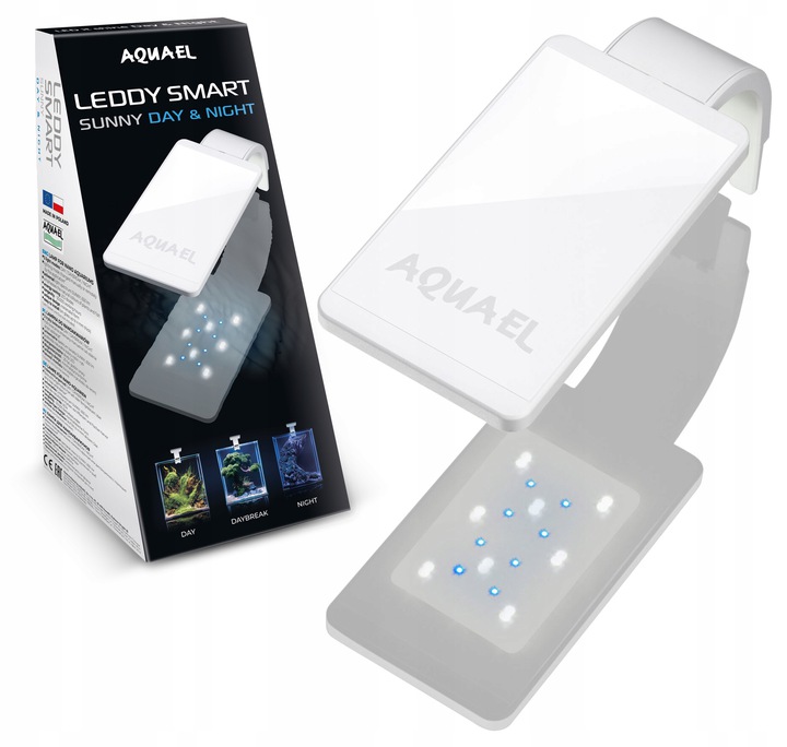

Aquael Ośw. Leddy Smart Sunny D&n 4,8W Białe
