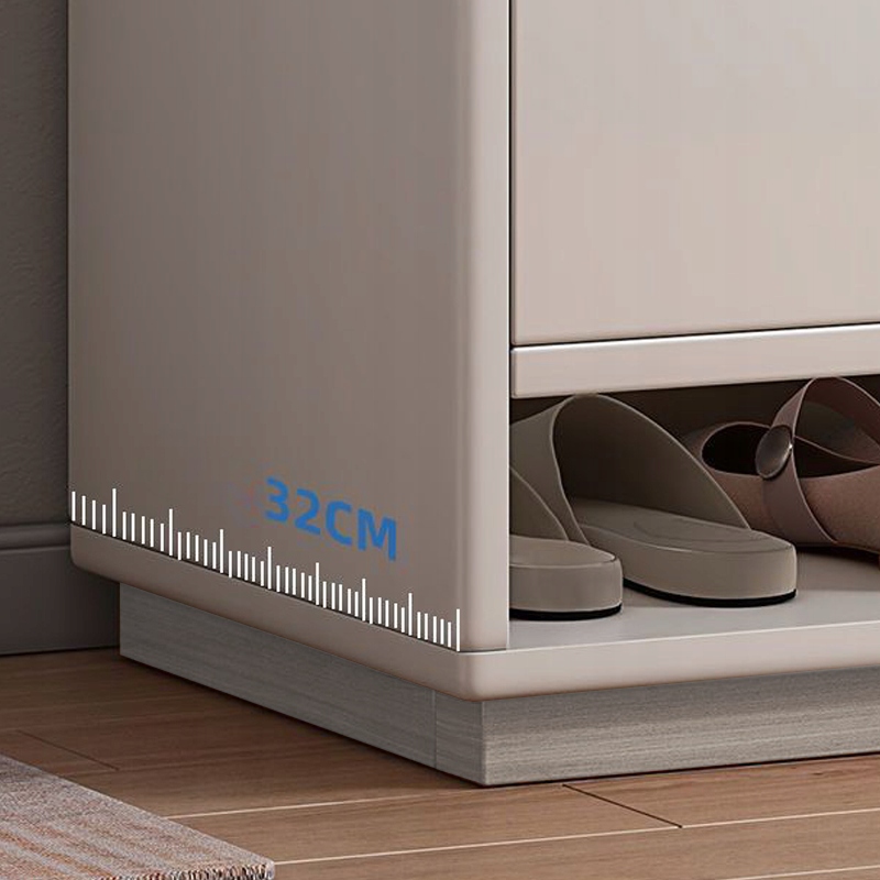 NOWOCZESNA KOMODA SZAFKA BIAŁA POJEMNA NA BUTY OBUWIE REGAŁ 2 DRZWI WĄSKA Marka inna