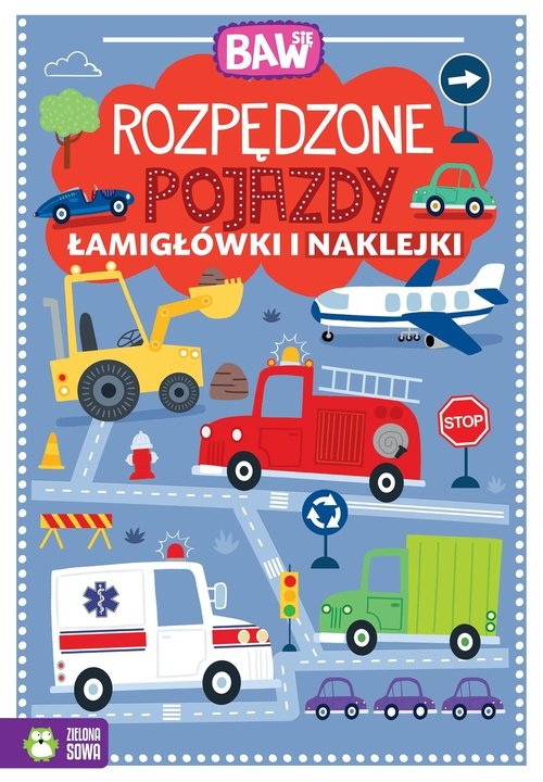 

Rozpędzone Pojazdy Łamigłówki Zabawy Kolorowanka