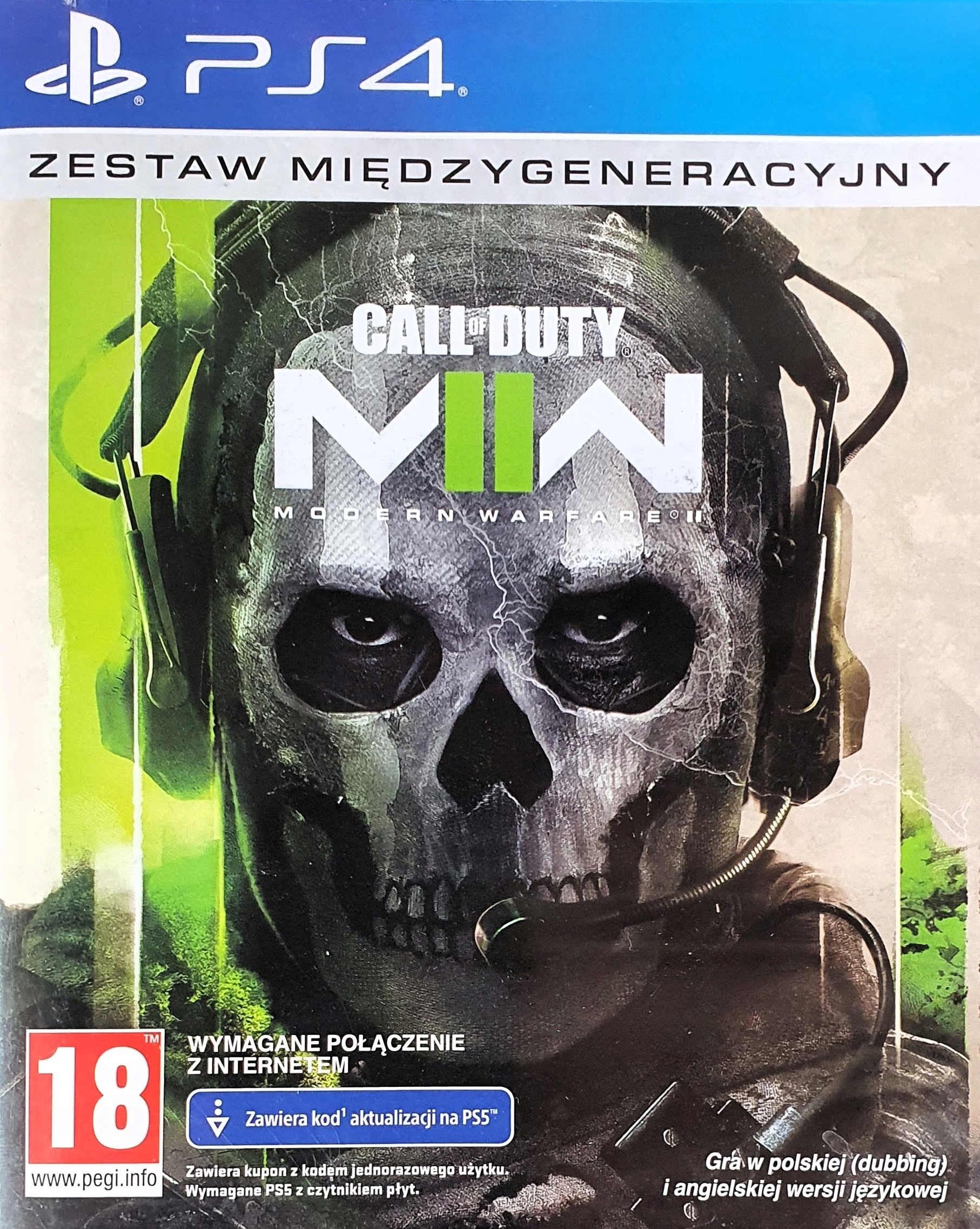 CALL OF DUTY MODERN WARFARE II 2 PL PLAYSTATION 4 PS4 PS5 MULTIGAMES za ...
