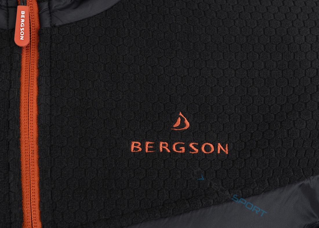 MĘSKA KURTKA PUCHOWA POLAR BERGSON MUDDUS WARMPILE r. XXL Kolor czarny