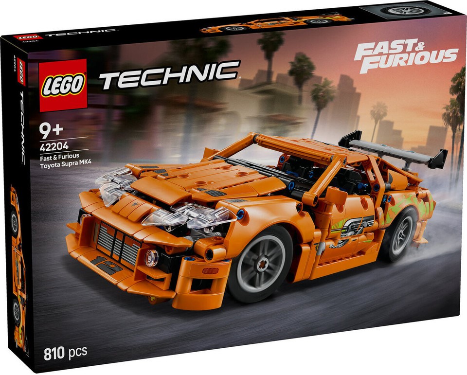 Stavebnice Sada Lego Technic 42204 Fast and Furious Toyota Supra MK4