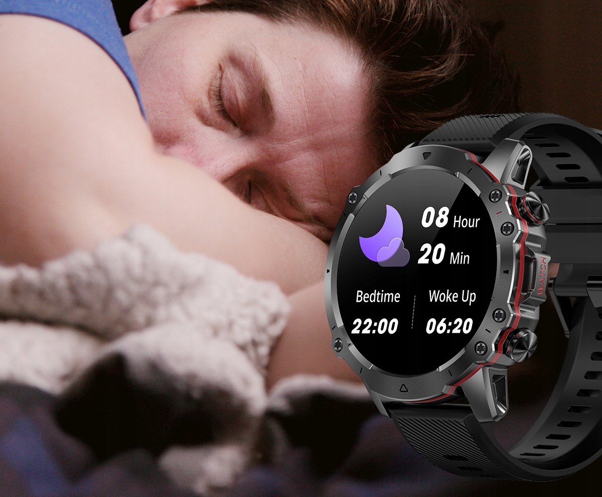 SMARTWATCH ZEGAREK AMOLED MĘSKI SPORT PULS ROZMOWY SMART WATCH WODOODPORNY Płeć mężczyzna