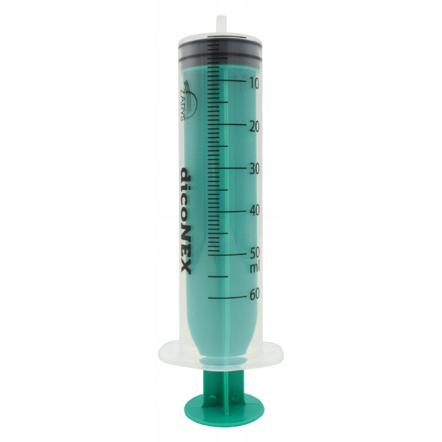 Strzykawka 3-częściowa 50/60ml luer slip 25szt dicoNEX Zarys
