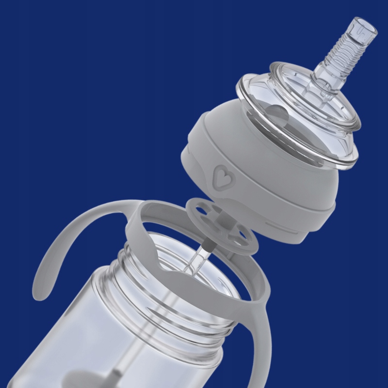 LOVI PIERWSZY KUBEK Z OBCIĄŻONĄ SŁOMKĄ 150ml 6M+ Pojemność 0.15 l