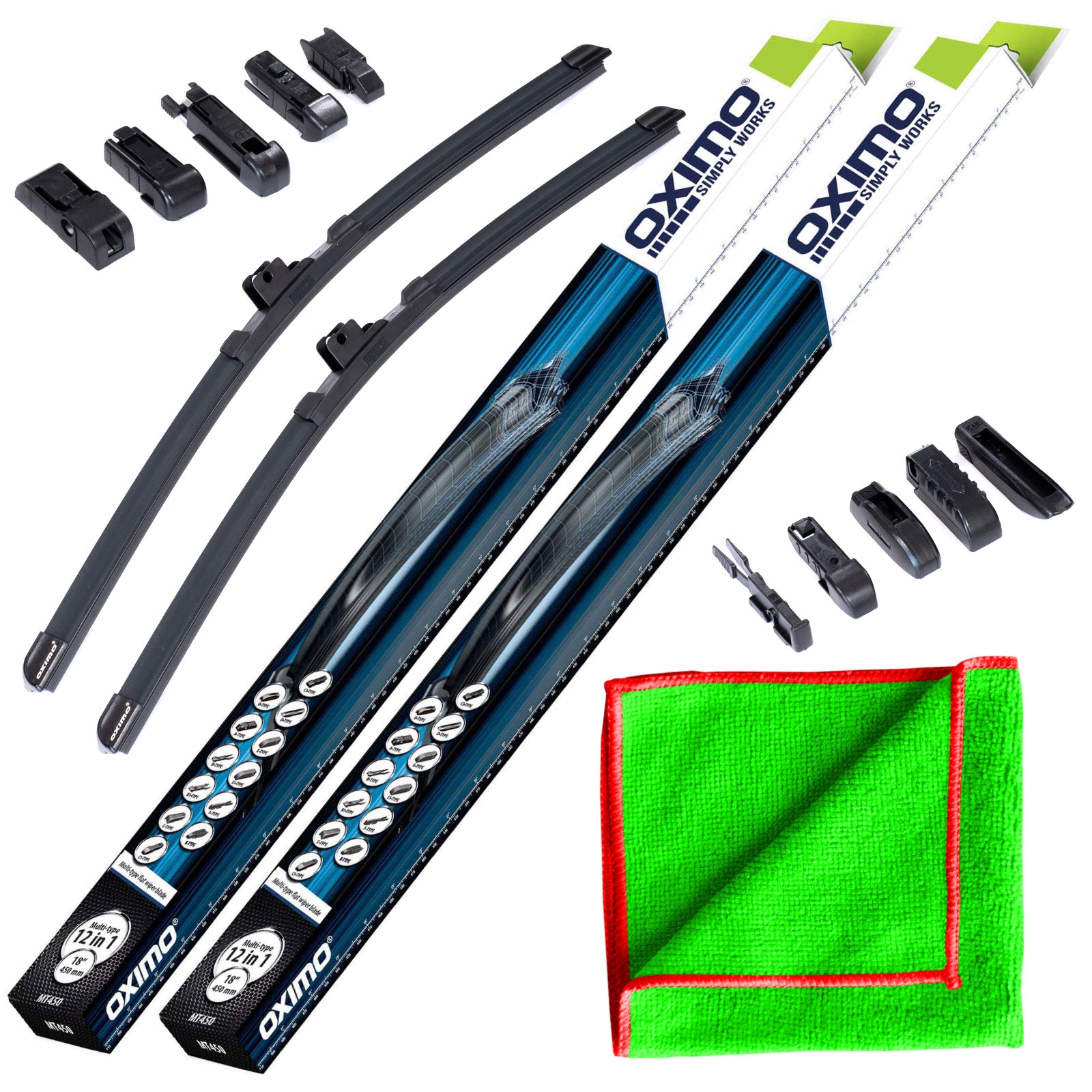 Wycieraczki płaskie Przód Peugeot 3008 2 II od 05.2016 Suv